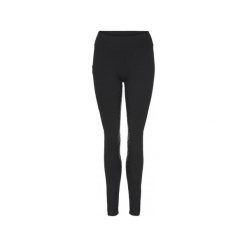 Damskie legginsy jeździeckie z pełną przyczepnością Equipage Finley. Czarne legginsy damskie EQUIPAGE, s, bez wzorów. Za 339.50 zł.