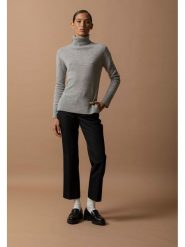Perfect Cashmere Kaszmirowy golf w kolorze szarym rozmiar: S. Szare golfy damskie Perfect Cashmere, s, bez wzorów, z kaszmiru, bez ramiączek. Za 391.99 zł.