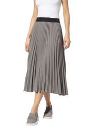 Heine Spódnica w kolorze szarym rozmiar: 46. Szare spódnice damskie Heine, na co dzień, bez wzorów, midi. Za 100.99 zł.