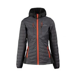 Bluza hybrydowa damska Vitalpeak HB. Szare bluzy damskie Bergson, bez wzorów, z puchu, bez kaptura. W wyprzedaży za 380.00 zł.