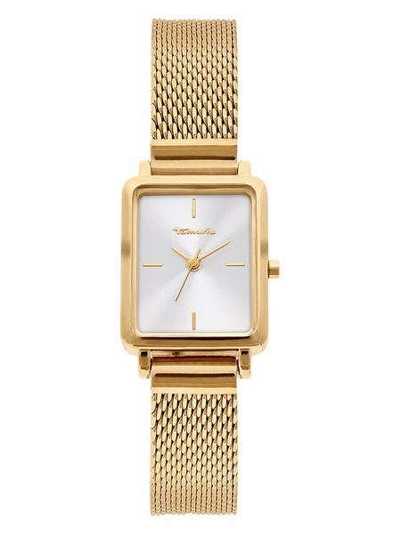 Tamaris Zegarek kwarcowy w kolorze złoto-białym rozmiar: onesize. Białe, analogowe zegarki damskie Tamaris, ze stali. Za 260.99 zł.