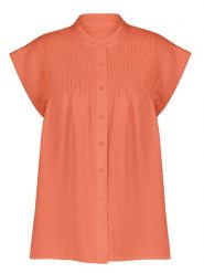 Sublevel Bluzka w kolorze pomarańczowym rozmiar: L/XL. Pomarańczowe bluzki damskie Sublevel, l, bez wzorów, bez kołnierzyka, bez ramiączek. Za 74.63 zł.