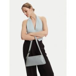 Torebka Calvin Klein. Szare torebki klasyczne damskie Calvin Klein, bez dodatków. Za 279.99 zł.