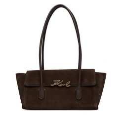 Torebka KARL LAGERFELD. Brązowe torebki klasyczne damskie KARL LAGERFELD, bez dodatków. Za 1,299.00 zł.