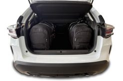 Torby Do Bagażnika Citroen E-C4 Hatchback Ev 2024+ 3Szt Kjust. Czarne torby podróżne KJUST, bez wzorów, z kauczuku. Za 1,104.00 zł.
