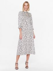 Bruuns Bazaar Sukienka codzienna Clarena BBW3275 Écru Regular Fit. Sukienki damskie Bruuns Bazaar, bez wzorów, z syntetyku, bez ramiączek. Za 739.99 zł.