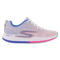 Buty na co dzień damskie SKECHERS GO RUN CONSISTENT 2.0 ENGAGED siateczka. Białe obuwie sportowe damskie Skechers, bez zapięcia, do biegania, Skechers Sport. Za 289.00 zł.