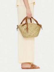 DeeZee Torebka BLSBAG01 Beżowy. Brązowe torebki klasyczne damskie DeeZee, bez dodatków. Za 139.99 zł.