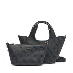 Torebka Guess. Brązowe listonoszki damskie Guess, z aplikacjami, bez dodatków. Za 264.99 zł.