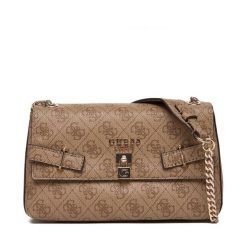 Torebka Guess. Brązowe torebki klasyczne damskie Guess, bez dodatków. Za 589.99 zł.