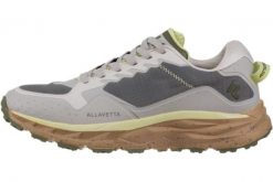 Buty do chodzenia damskie Fila Allavetta. Szare obuwie trekkingowe damskie Fila, z materiału, bez zapięcia. Za 206.49 zł.