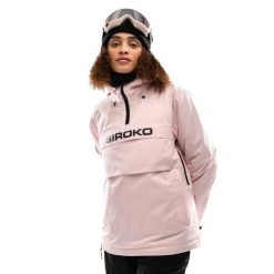 Kurtka snowboardowa damska W6-W Flims. Czerwone kurtki sportowe damskie SIROKO, na zimę, xs, bez wzorów, bez kaptura. W wyprzedaży za 423.00 zł.