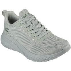 Adidasy Skechers Bobs Squad Chaos-Face Off, Kobiety. Zielone obuwie sportowe damskie Skechers, z materiału, bez zapięcia, trekkingowe, Skechers Sport. Za 249.99 zł.
