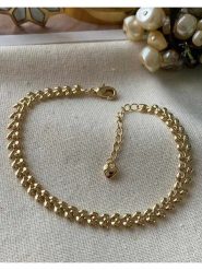 Luseera Pozłacana bransoletka rozmiar: onesize. Żółte bransoletki damskie Luseera, pozłacane. Za 39.99 zł.