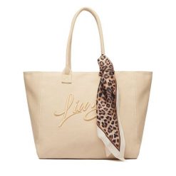 Torebka Liu Jo. Brązowe shopper bag Liu Jo, bez dodatków. Za 469.99 zł.