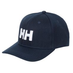 Czapka Helly Hansen Brand. Niebieskie czapki damskie Helly Hansen, bez wzorów, z materiału. Za 142.15 zł.