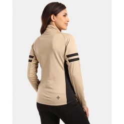 Bluza damska Kilpi Junie. Brązowe bluzy damskie Kilpi, na zimę, l, bez wzorów, bez kaptura. Za 215.49 zł.