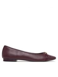 Aldo Baleriny Krishelle 14190621 Bordowy. Czerwone balerinki damskie ALDO, bez wzorów, ze skóry. Za 259.99 zł.