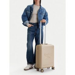 Walizka kabinowa Reebok. Żółte walizki Reebok, bez wzorów. Za 259.99 zł.