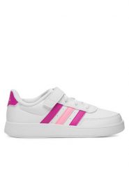 Adidas Sneakersy Breaknet 2.0 El K HP8966 Biały. Białe buty sportowe dziewczęce Adidas, bez wzorów, z syntetyku, bez zapięcia. Za 149.99 zł.