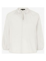 More & More Bluzka w kolorze białym rozmiar: 40. Białe bluzki damskie More & More, bez wzorów, z bawełny, bez kołnierzyka, bez ramiączek. Za 115.24 zł.