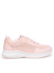 Go Soft Sneakersy WP-12345 Różowy. Czerwone obuwie sportowe damskie GO SOFT, z materiału, bez zapięcia. Za 199.99 zł.