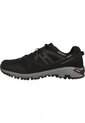Buty trekkingowe Endurance Hansou Vibram WP. Czarne obuwie trekkingowe damskie Endurance, z materiału, bez zapięcia. Za 387.00 zł.