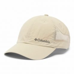 Czapka z daszkiem Columbia Tech Shade II Hat. Brązowe czapki z daszkiem damskie Columbia, bez wzorów. Za 109.99 zł.