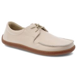 Beżowe Półbuty Armodo Skórzane Obuwie Damskie Barefoot. Brązowe półbuty damskie Armodo, bez wzorów, ze skóry, bez obcasa, bez zapięcia. Za 314.99 zł.