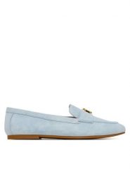 LAUREN RALPH LAUREN Lordsy 802946809016 Niebieski jasny. Niebieskie półbuty damskie Lauren Ralph Lauren, bez wzorów, ze skóry, bez obcasa, bez zapięcia. Za 649.99 zł.