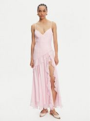 Bardot Sukienka koktajlowa Yvanna 59998DB Różowy Regular Fit. Czerwone sukienki damskie Bardot, bez wzorów, z syntetyku, wizytowe, bez ramiączek. Za 359.99 zł.