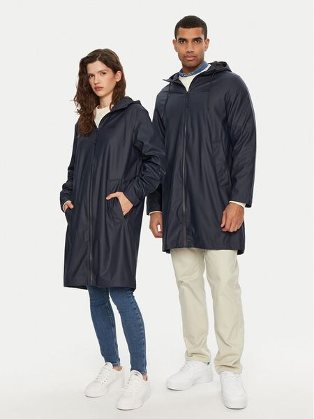 Hunter Kurtka przeciwdeszczowa Andrea HARU0002242 Granatowy Regular Fit. Niebieskie kurtki damskie Hunter, xs, bez wzorów, z syntetyku, bez kaptura. Za 190.99 zł.