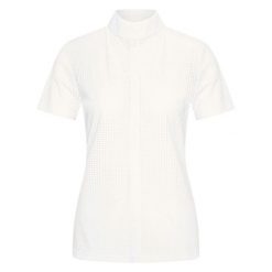 Damska koszulka do jazdy konnej Imperial Riding Airshift Grandprix. Białe koszulki damskie IMPERIAL RIDING, bez wzorów, bez kołnierzyka, bez ramiączek. Za 206.50 zł.