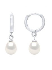 Mitzuko Srebrne kolczyki z perłami rozmiar: onesize. Szare kolczyki damskie Mitzuko, z perłą, srebrne. Za 217.99 zł.