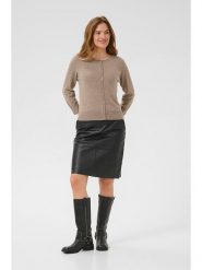 CULTURE Wełniany kardigan w kolorze szarobrązowym rozmiar: M. Brązowe kardigany damskie Culture, m, bez wzorów, z kaszmiru. Za 217.95 zł.