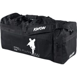 Torba sportowa Kung Fu Kwon. Czarne torby sportowe KWON, bez wzorów, z nylonu, duże. Za 159.00 zł.