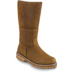 Buty zimowe damskie MEINDL Abtenau Lady. Brązowe obuwie trekkingowe damskie MEINDL, z materiału, bez zapięcia. Za 1,999.00 zł.