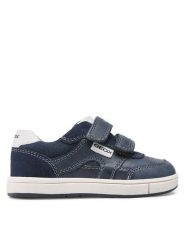 Geox Sneakersy B Trottola B. A B2543A 0CL22 C4211 M Granatowy. Niebieskie buty sportowe chłopięce Geox, ze skóry, bez zapięcia. Za 139.99 zł.