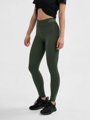 Damskie legginsy Hummel. Czarne legginsy damskie Hummel, m, bez wzorów, z dżerseju. Za 155.25 zł.