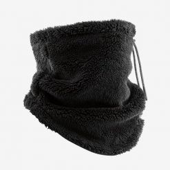 Komin narciarski dla dorosłych Wedze Hug Warm 900. Czarne kominy damskie WED'ZE, bez wzorów, z materiału. Za 59.99 zł.