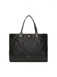 Kurt Geiger Torebka Recycled Sq Shopper 8471900229 Czarny. Czarne shopper bag Kurt Geiger, bez wzorów, z materiału, bez dodatków. Za 619.99 zł.