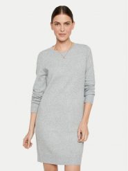 Vero Moda Sukienka dzianinowa 10215523 Szary Relaxed Fit. Szare sukienki damskie Vero Moda, bez wzorów, z dzianiny, bez ramiączek. Za 99.99 zł.