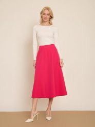 BGN Spódnica w kolorze różowym rozmiar: 34. Różowe spódnice damskie BGN, na imprezę, bez wzorów, midi. Za 86.99 zł.