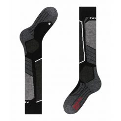 Podkolanówki damskie Falke SK2. Czarne skarpetki damskie Falke, bez wzorów. Za 235.00 zł.