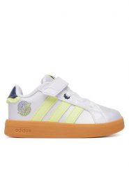 Adidas Sneakersy Adidas Disney Grand Court 3.0 Shoes Infants KI9182 Fioletowy jasny. Fioletowe buty sportowe dziewczęce Adidas, ze skóry, bez zapięcia. Za 169.99 zł.
