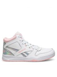 Reebok Sneakersy BB4500 COURT 100033482K Biały. Białe buty sportowe dziewczęce Reebok, ze skóry, bez zapięcia. Za 199.99 zł.