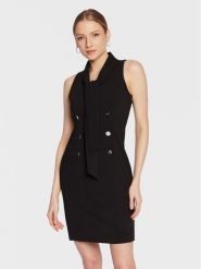 DKNY Sukienka koktajlowa DD3A1852 Czarny Slim Fit. Czarne sukienki damskie DKNY, bez wzorów, z syntetyku, wizytowe, bez ramiączek. Za 749.99 zł.