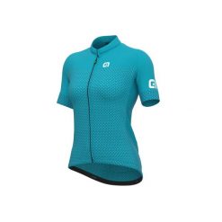 Koszulka rowerowa damska Alé Cycling Solid Level. Niebieskie koszulki sportowe damskie ALÉ CYCLING, m, bez wzorów, bez ramiączek. Za 295.85 zł.