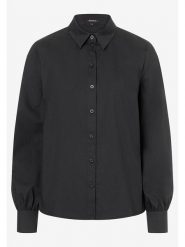 More & More Bluzka w kolorze czarnym rozmiar: 36. Czarne bluzki damskie More & More, bez wzorów, bez kołnierzyka, bez ramiączek. Za 86.99 zł.