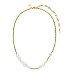 Purelei Purelei Naszyjnik Z Pereł Blissful Naszyjniki 1 ct Damski. Niebieskie naszyjniki damskie Purelei, z perłą, pozłacane. Za 108.49 zł.